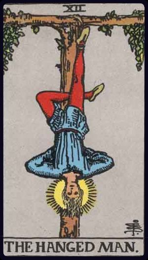 <p>XII. THE HANGED MAN</p>