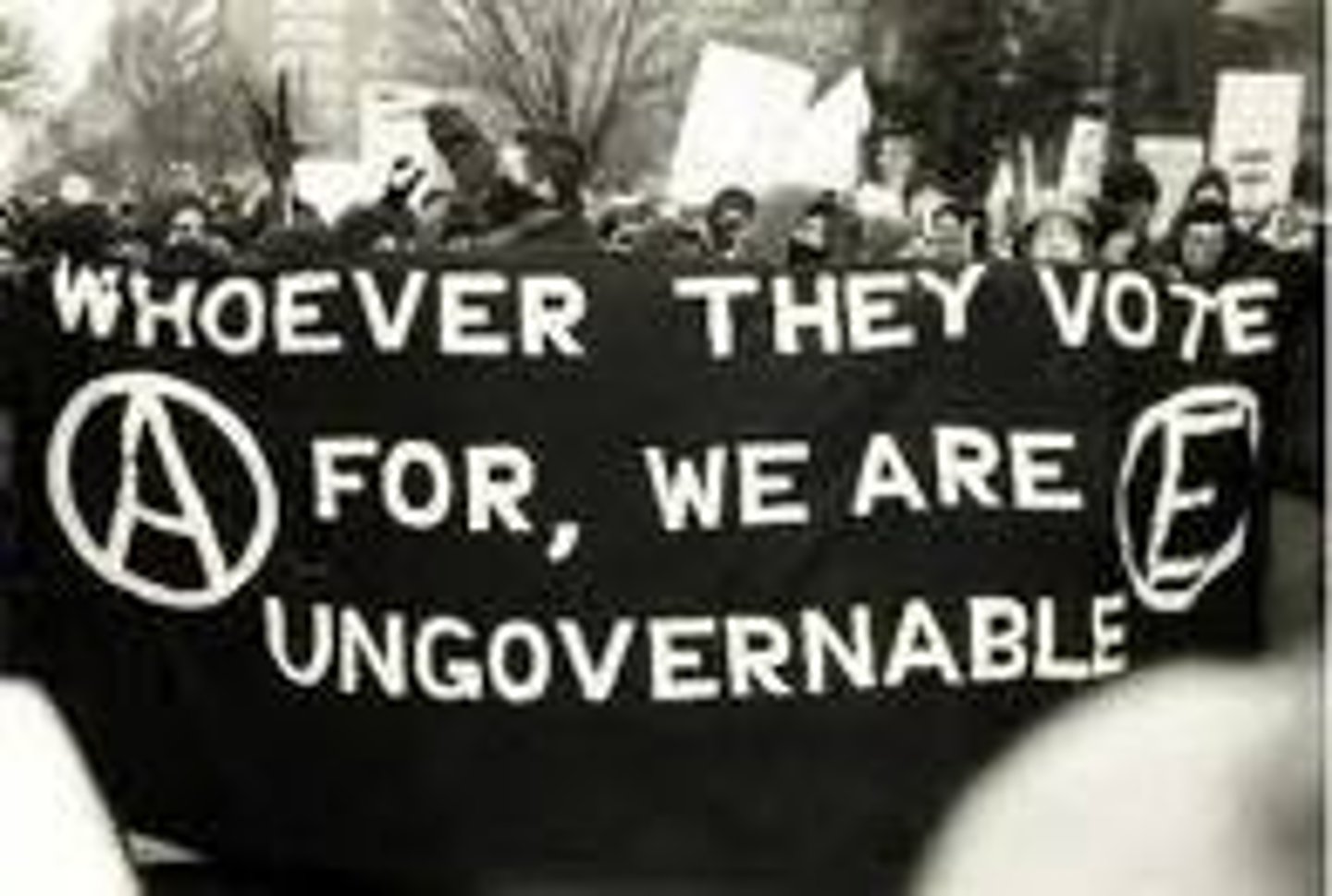 <p>one who believes in the absence of government or law; rebel</p>