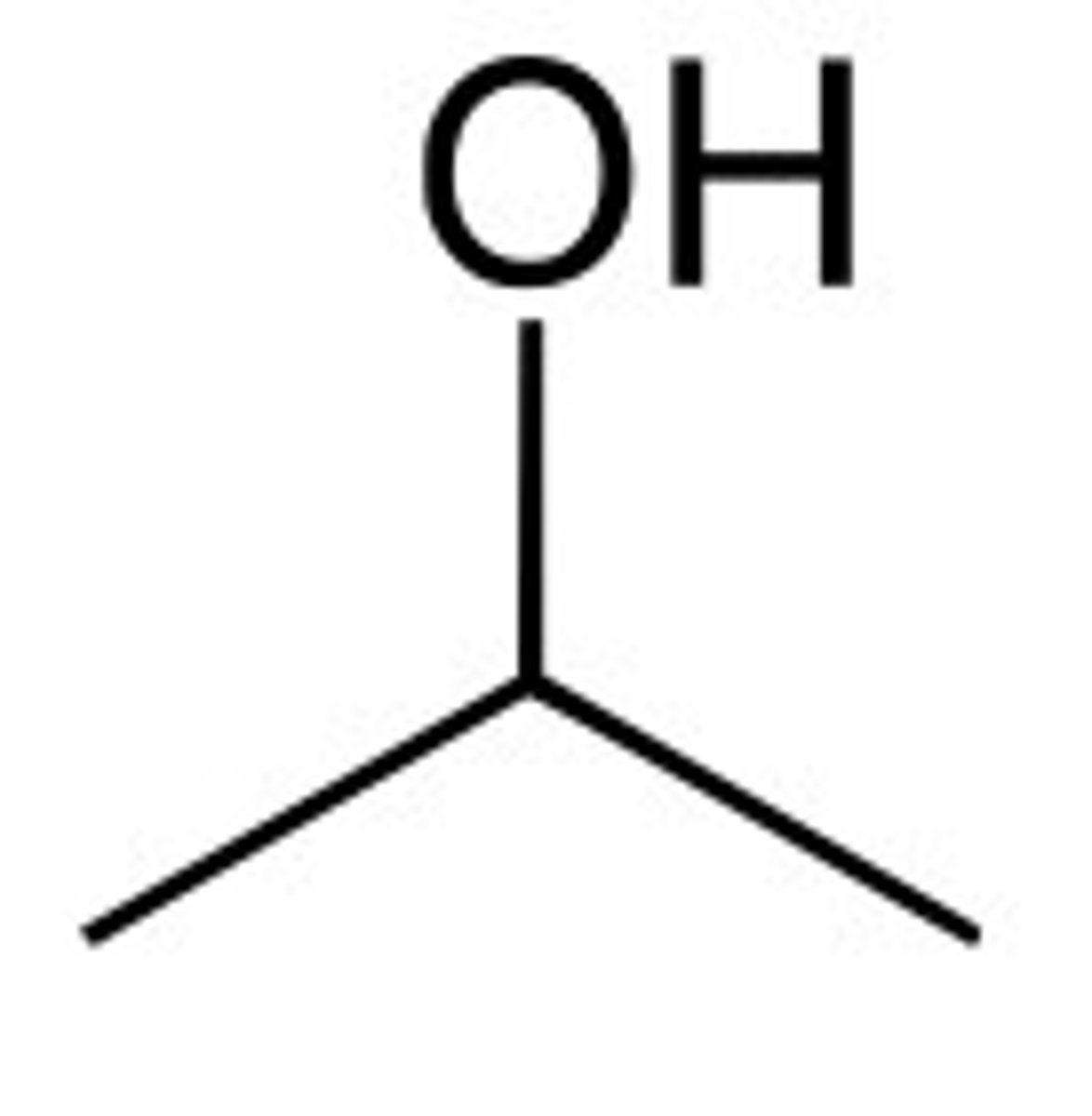 <p>Isopropyl alcohol ((CH<sub>3</sub>)<sub>2</sub>CHOH)</p>