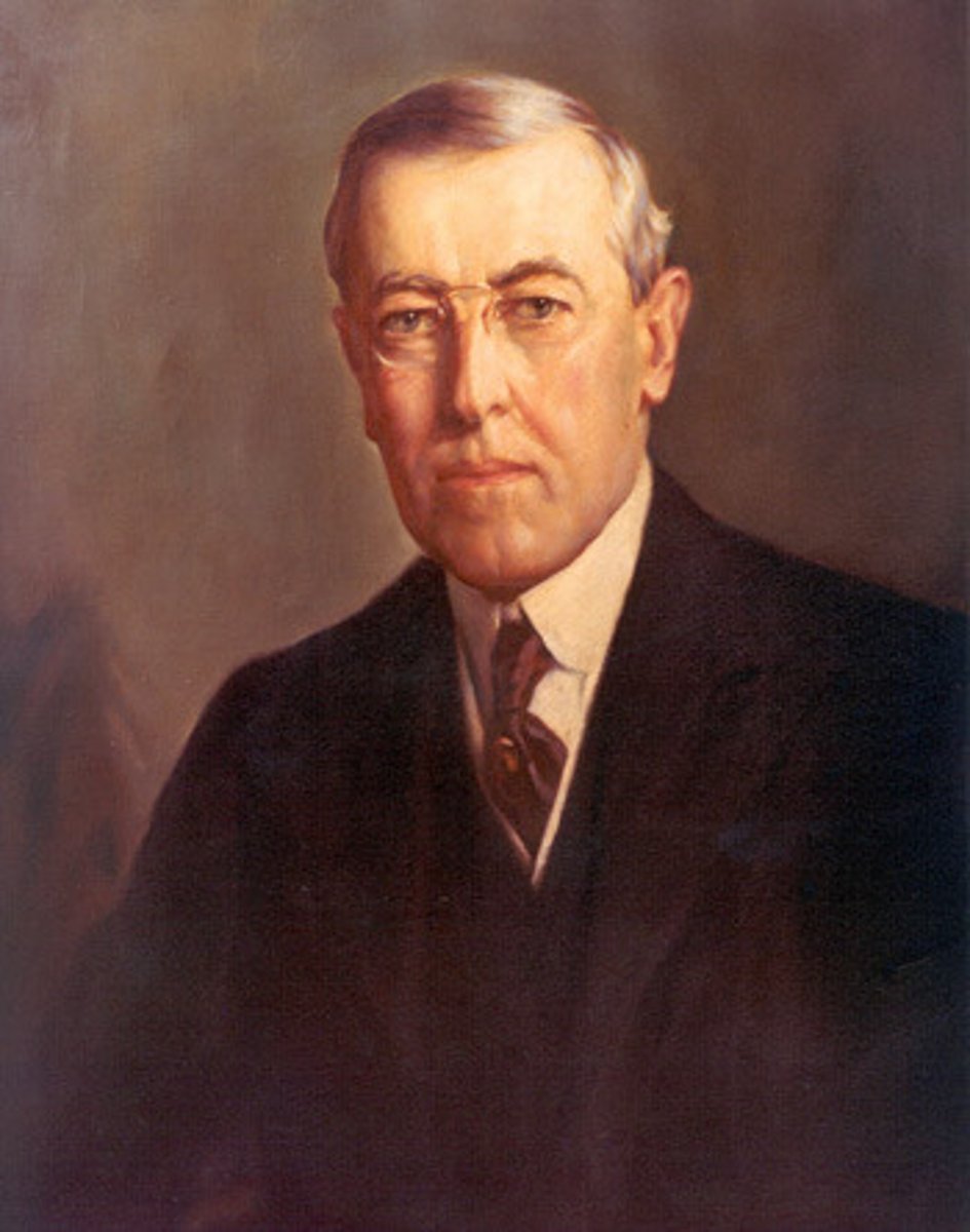 <p>President of the United States (1913-1921) and the leading figure at the Paris Peace Conference of 1919. He was unable to persuade the U.S. Congress to ratify the Treaty of Versailles or join the League of Nations.</p>