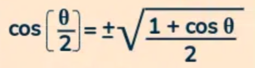 <p>±sqrt[(1 + cos(u)) / 2]</p>