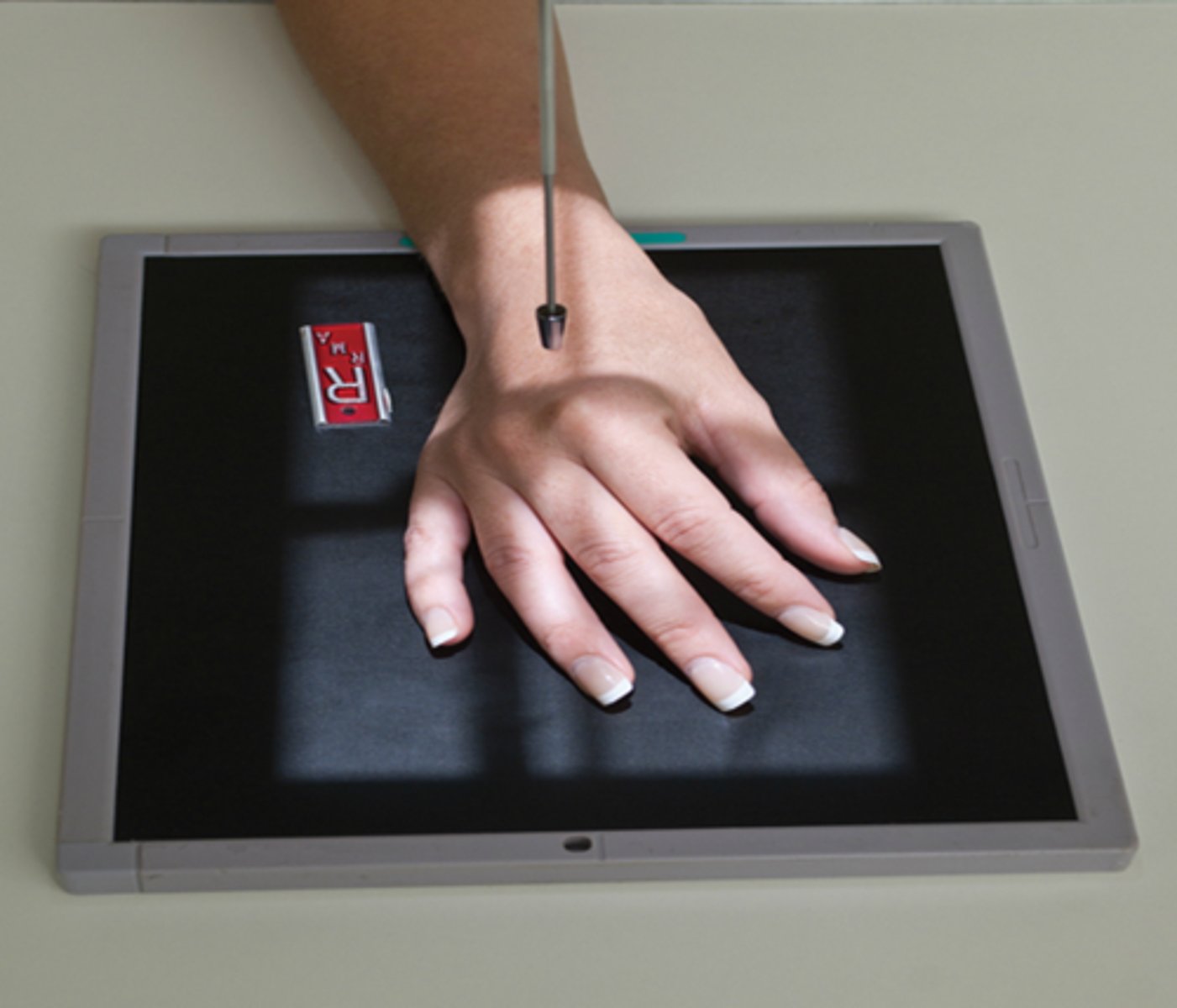 <p>CR enters posterior surface and exits the anterior surface of the body or body part</p>