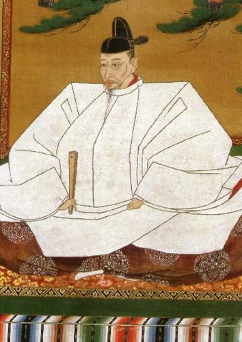 <p>was a preeminent daimyō, warrior, general, samurai, and politician of the Sengoku period who is regarded as Japan's second "great unifier", He succeeded his former liege lord, Oda Nobunaga, and brought an end to the Warring States period. 16th century</p>