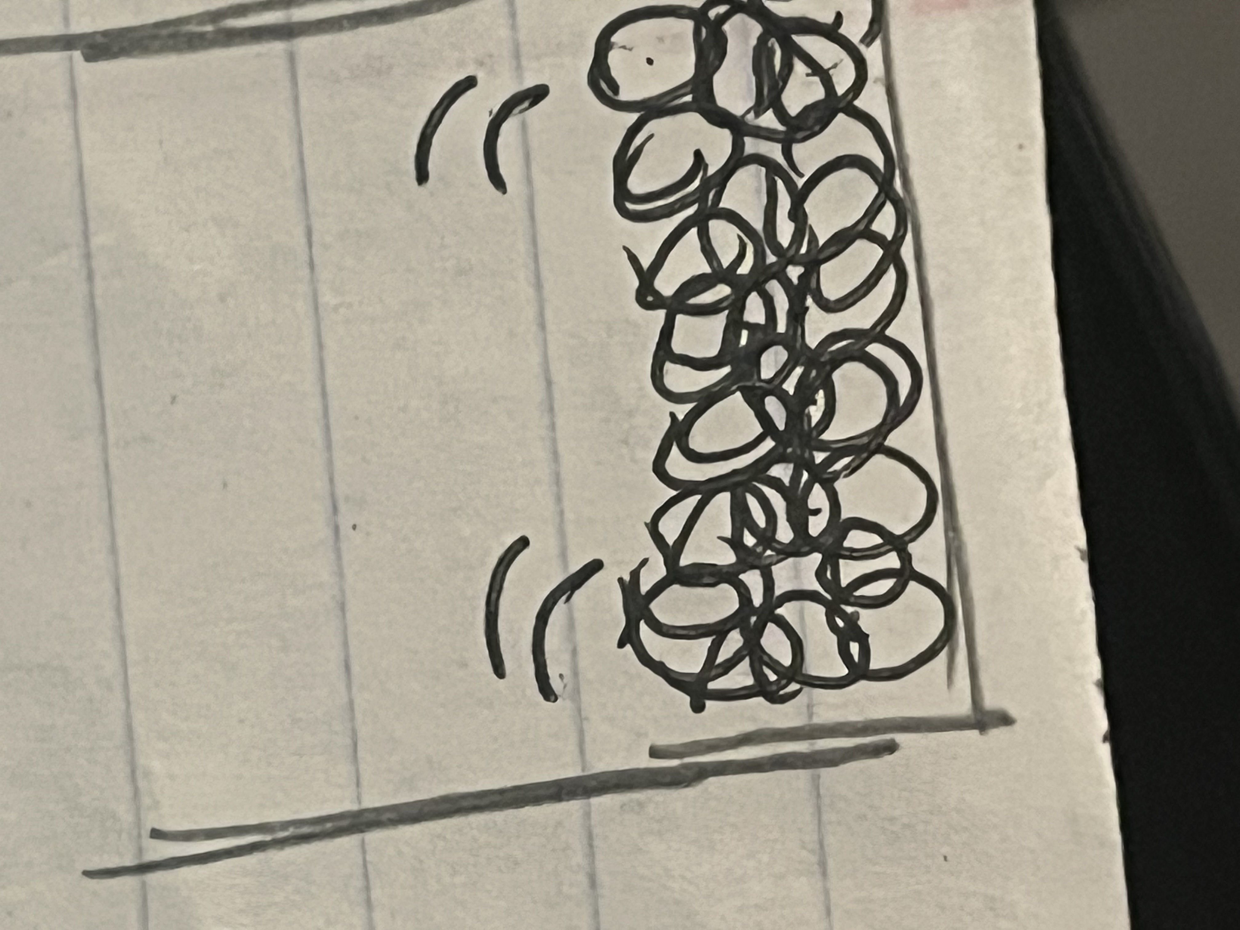 <p>Particulars are moving freely but are attached.</p>