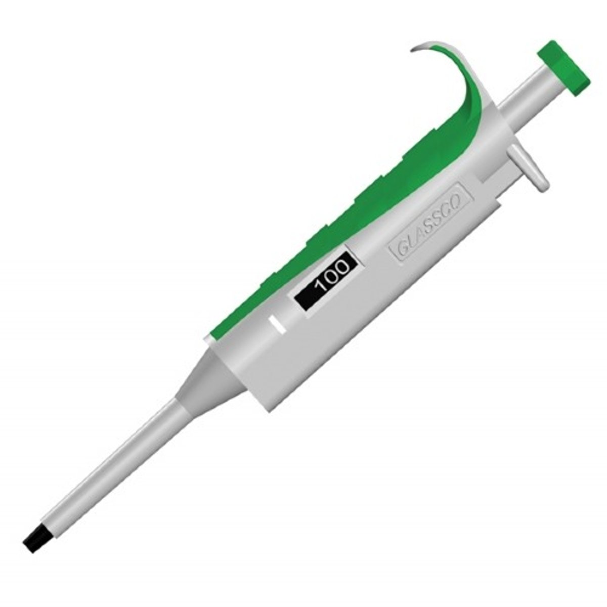 <p>Micropipet in which the volume can be adjusted.</p>
