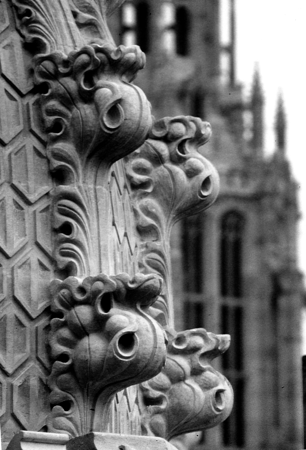 <p><span>A decorative lament placed along a spire that establishes a visual texture</span></p>