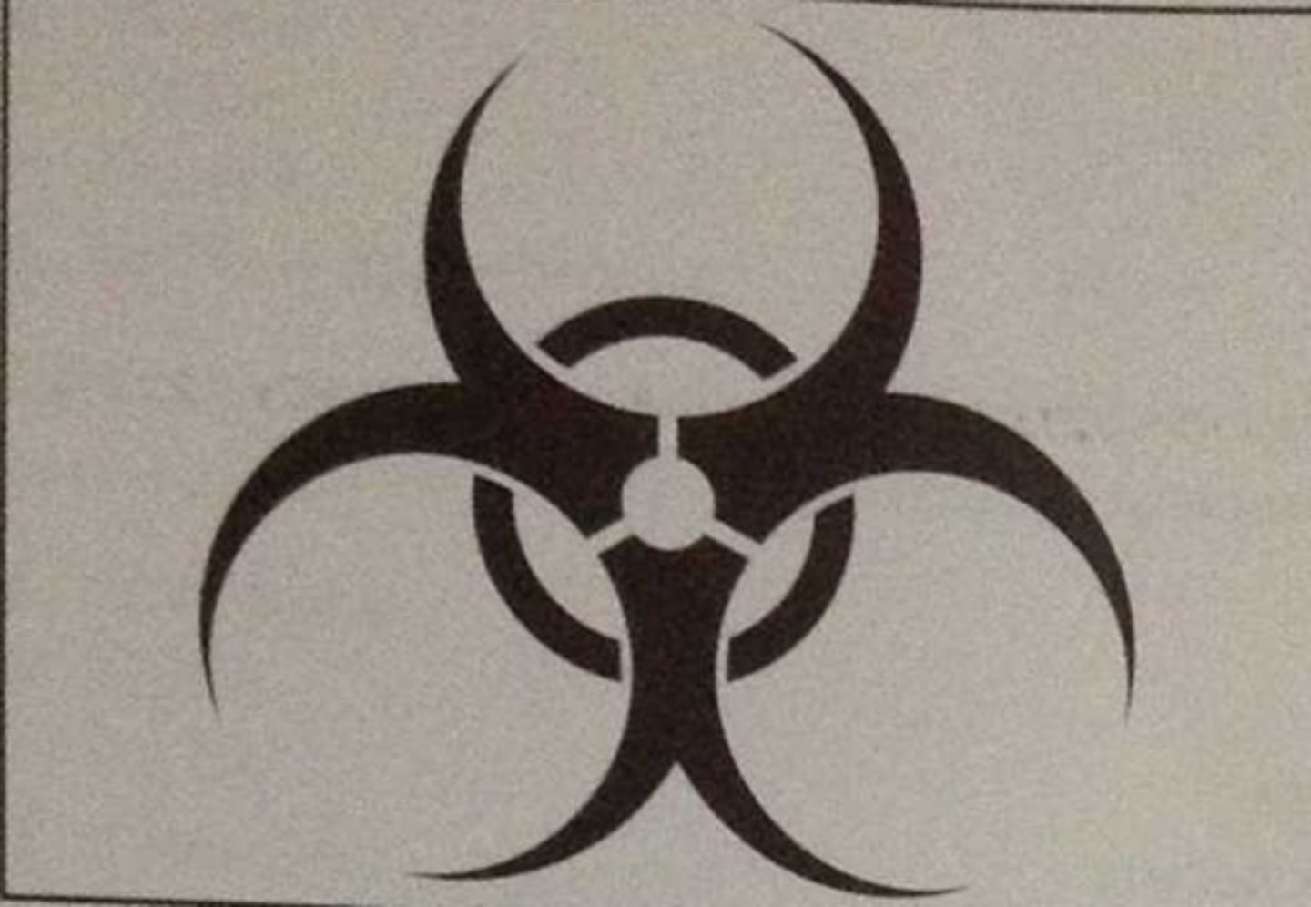 <p>a biohazard</p>