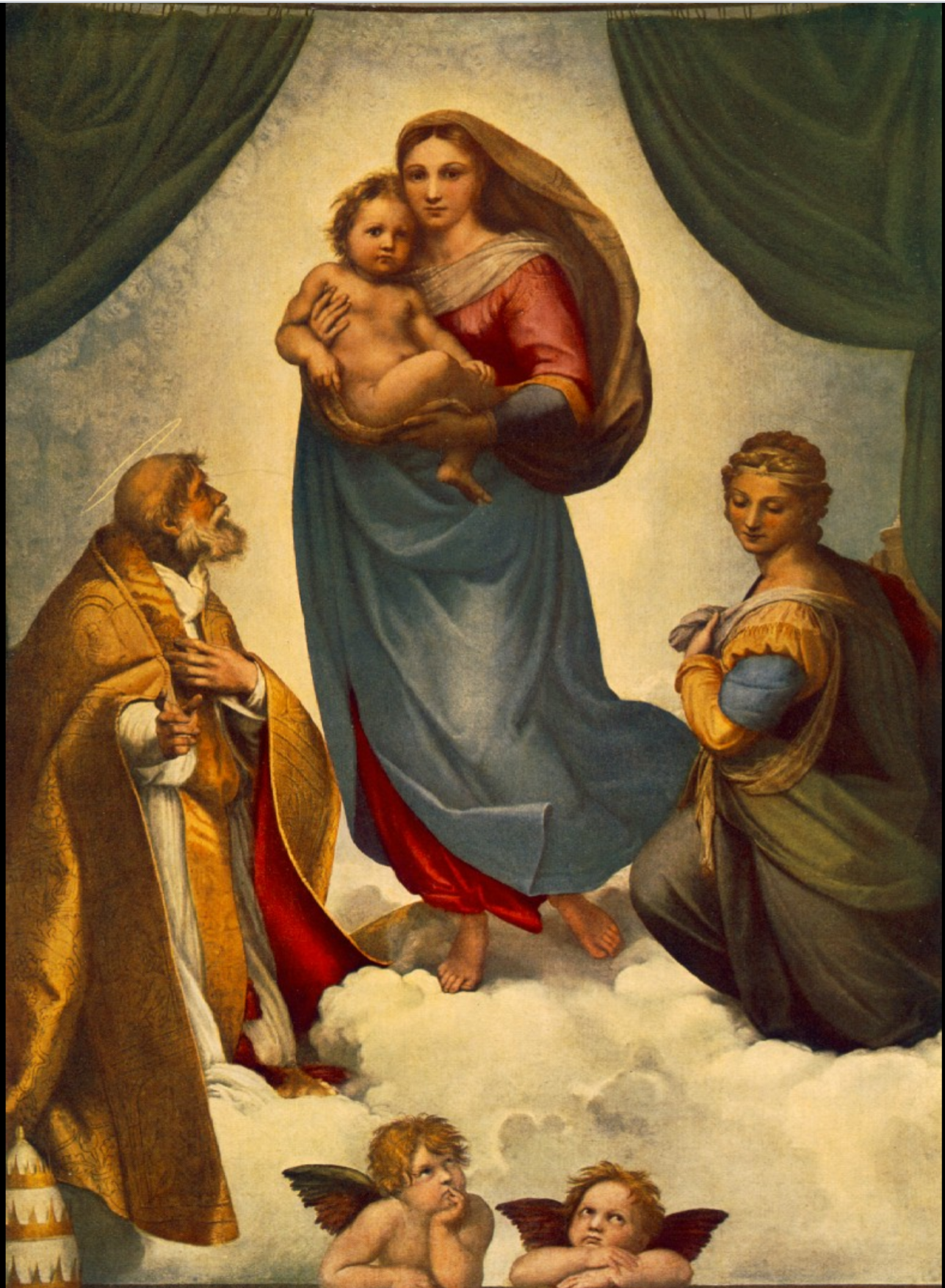 <p>The Sistine Madonna </p>