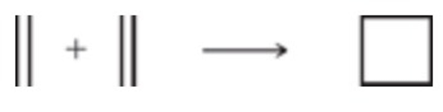 <p>Which best describes the change in entropy for the following reaction?</p><p>ΔS > 0</p><p>ΔS = 0</p><p>ΔS < 0</p><p>ΔS = 1</p>