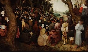 <p>Pieter Bruegel,<em> The Sermon of Saint John the Baptist </em></p>