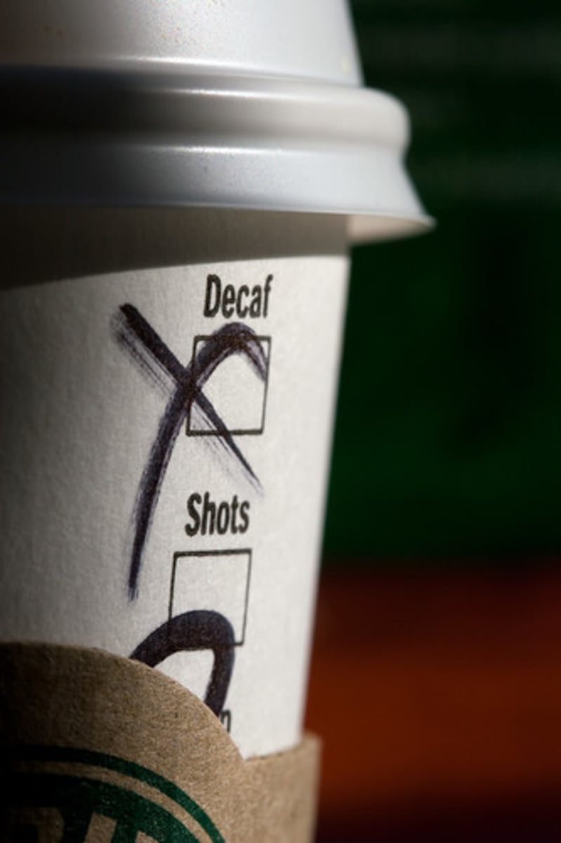 <p>decaffeinated</p>