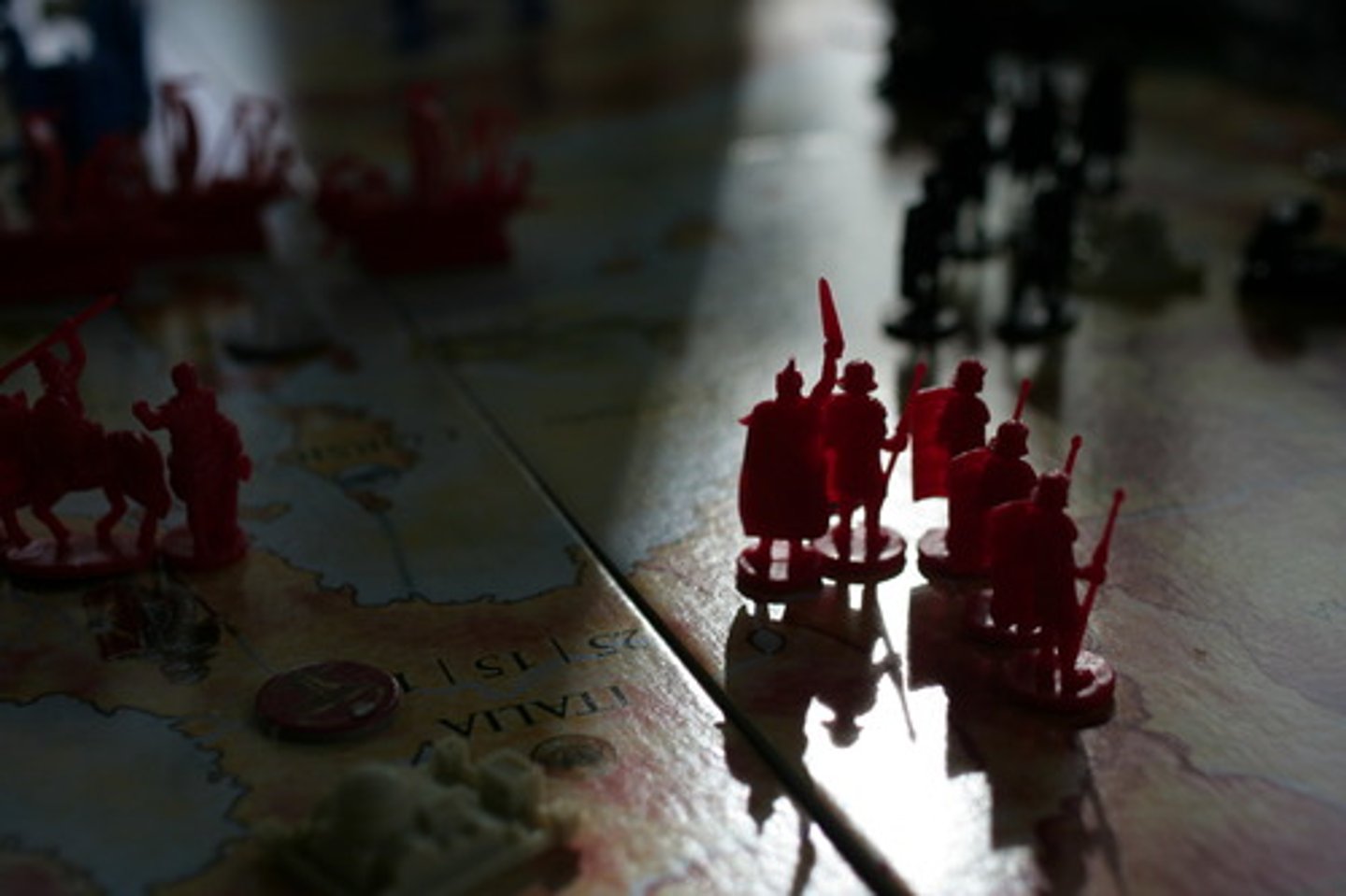 <p>Taking control of a people or place through military force</p>