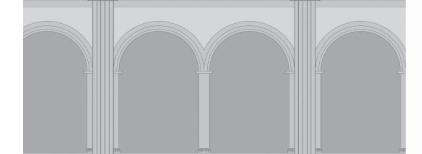 <p>A narrow passageway with arches opening onto a nave, usually directly below a clerestory</p>