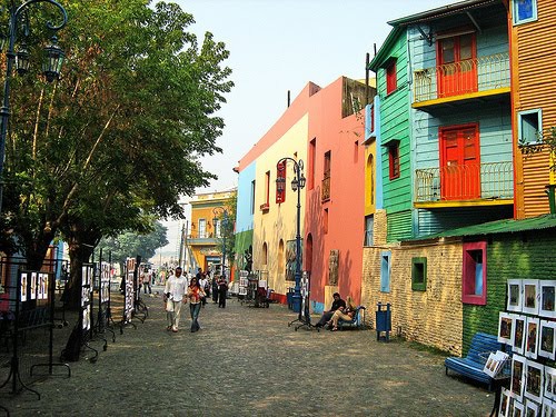 Parte residencial de una ciudad