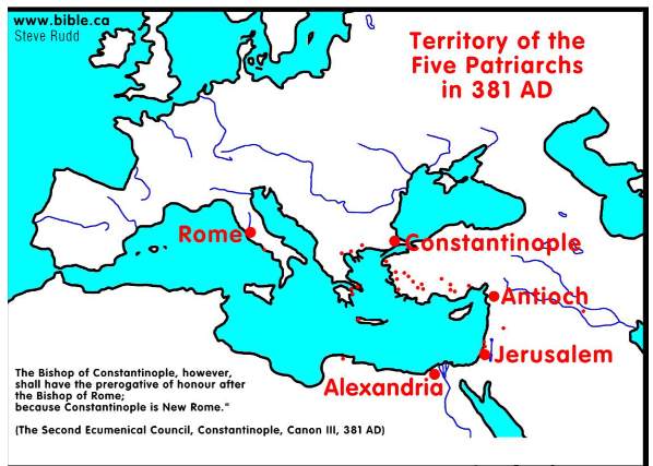 <p><span>1.Patriarch of&nbsp;<br>Constantinople&nbsp;<br>2.Patriarch of Alexandria,&nbsp;<br>Egypt&nbsp;<br>3.Patriarch of Jerusalem&nbsp;<br>4.Patriarch of Rome&nbsp;<br>5.Patriarch of Antioch&nbsp;</span></p><ul><li><p class="Paragraph SCXO262032904 BCX0"><span>Destabilization and decentralization of roman power&nbsp;&nbsp;</span></p></li><li><p class="Paragraph SCXO262032904 BCX0"><span>Claimed authority from St. Peter as apostletic leader of church, saw themselves as his successors&nbsp;&nbsp;</span></p></li></ul><p></p>