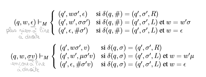 <p>$$(q,w,v)\vdash_{M}(q’,w’,v’)$$ </p>