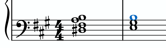 <p>In the key of A Major, which of the following is an accurate Roman numeral analysis for the chords in the image? Disregard inversions.</p>