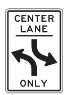 <p>What is the center turn lane for?</p>