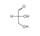 <p>Aldotriose, R</p>