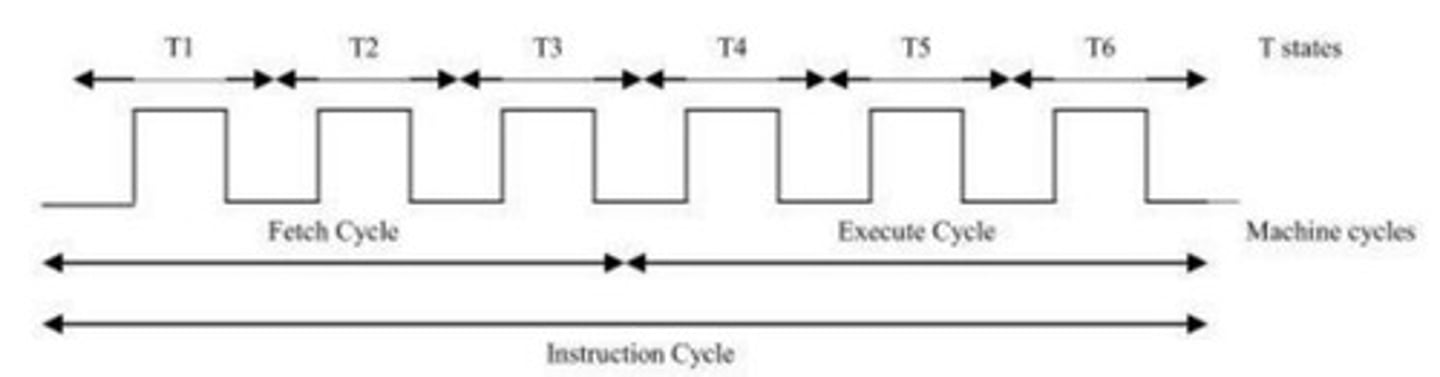 <p>Part of the instruction cycle for execution.</p>