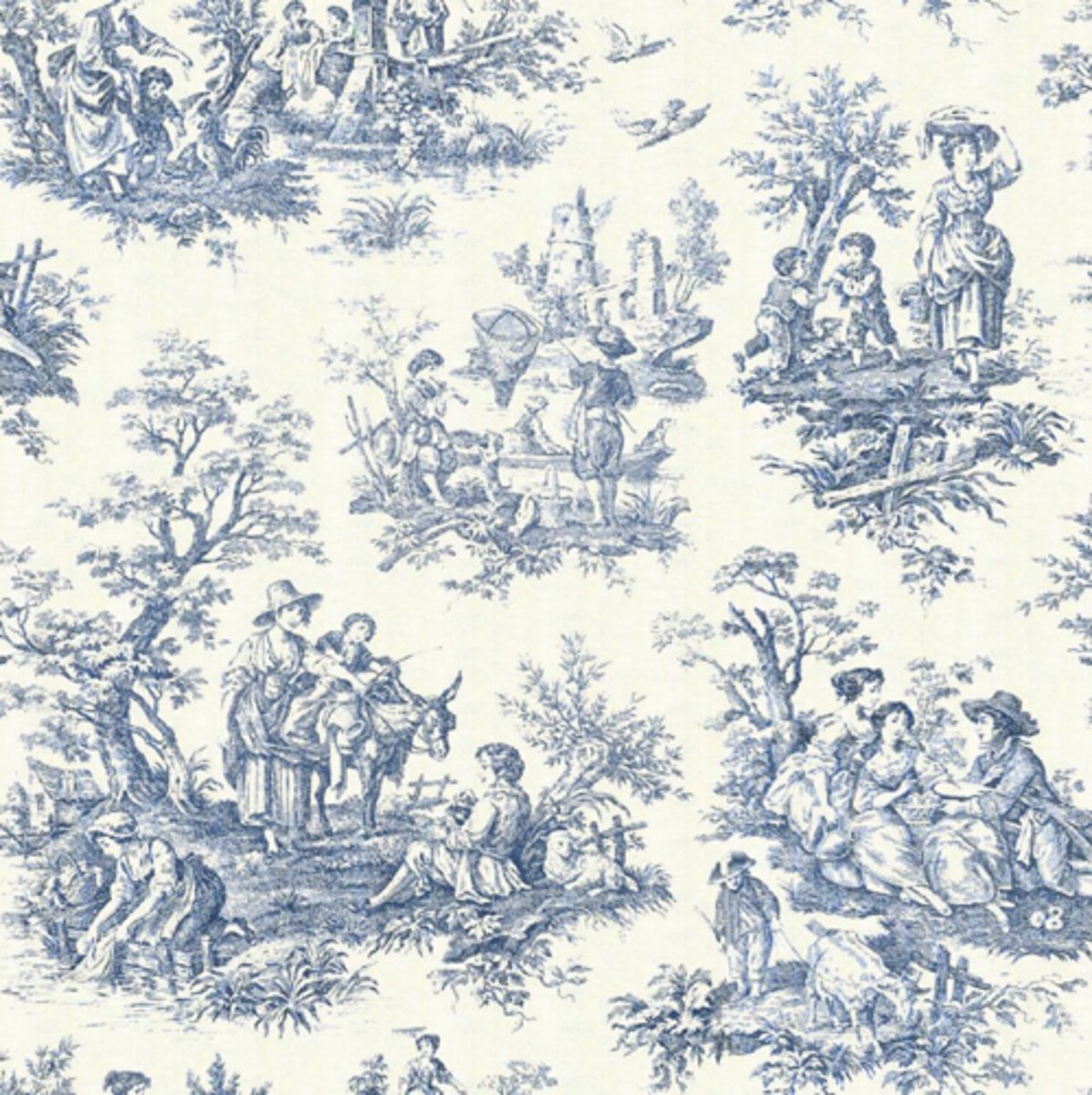<p>The imitation of Chinese motifs and techniques in painting and in decorating furniture</p>