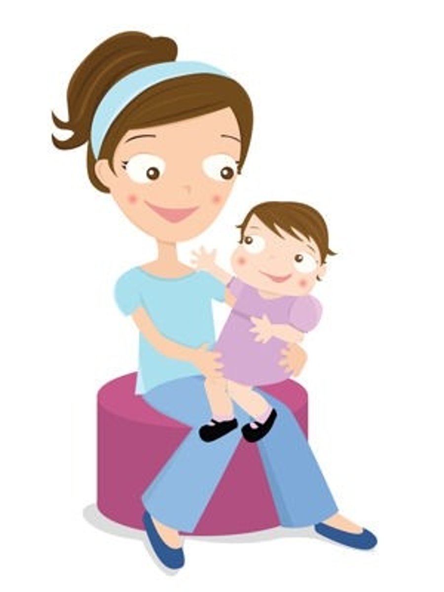 <p>take care of the children</p>