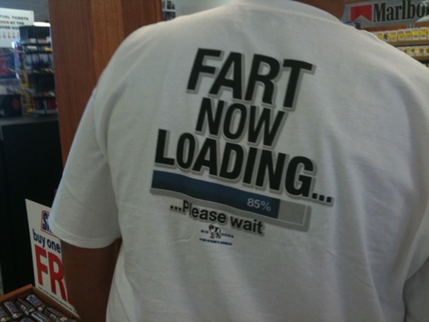 <p>humorous in a vulgar way</p>