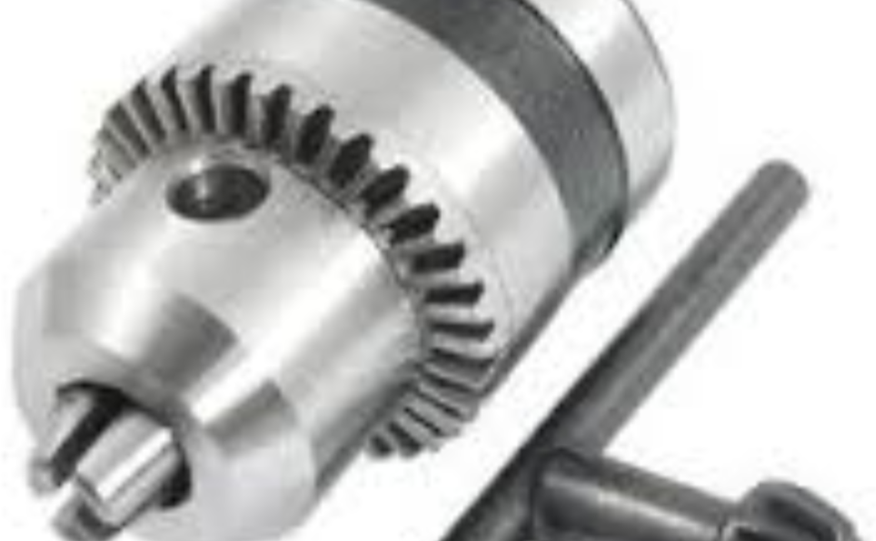 A chuck is a specialized type of clamp used to hold an object with radial symmetry, especially a cylinder