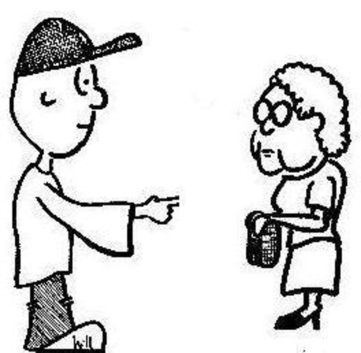 <p>you (formal) are going</p>