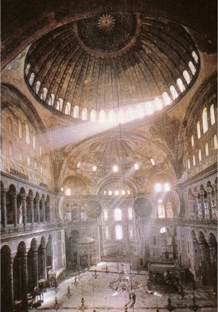 Anthemius of Tralles and Isodorus of Miletus, Hagia Sophia, Early Byzantine 