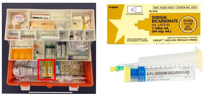 <p>Sodium Bicarbonate</p>