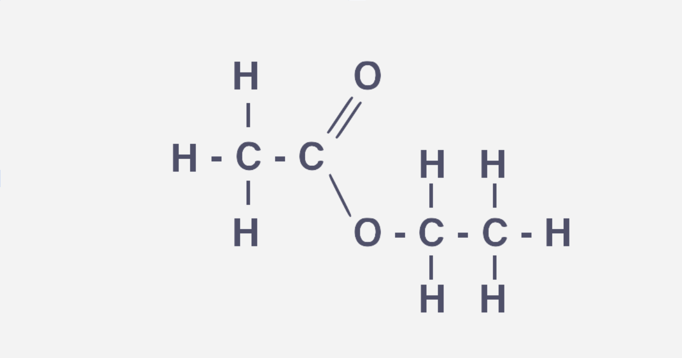 <ul><li><p>Name right hand side of the molecule first which is the prefix e.g. Ethyl </p></li><li><p>Name left hand side of the molecule next which is the suffix e.g. ethanoate </p></li><li><p>Name is ethyl ethanoate </p></li></ul><p></p>