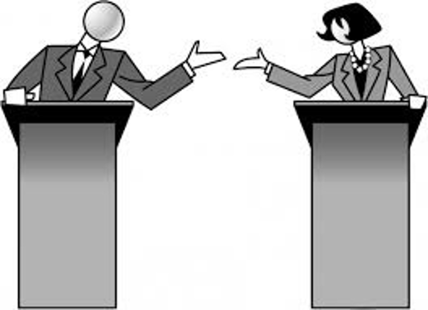 <p>(n) a discussion of an issue with other people</p>
