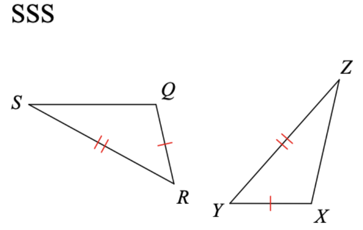 <p><span>State what additional information is required to prove congruence by the theorem given.</span></p>