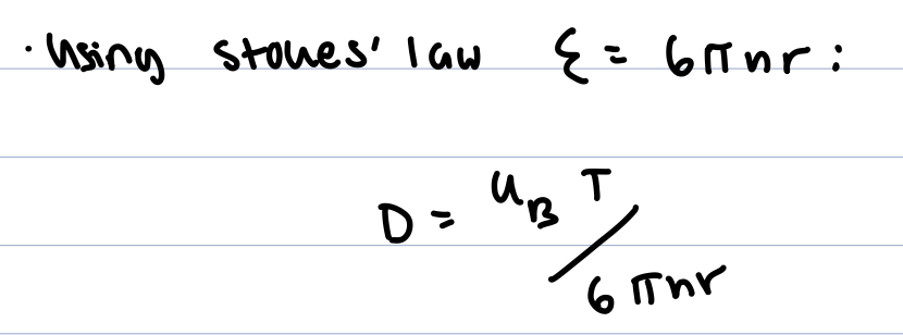 <p>stokes einstein relation </p>