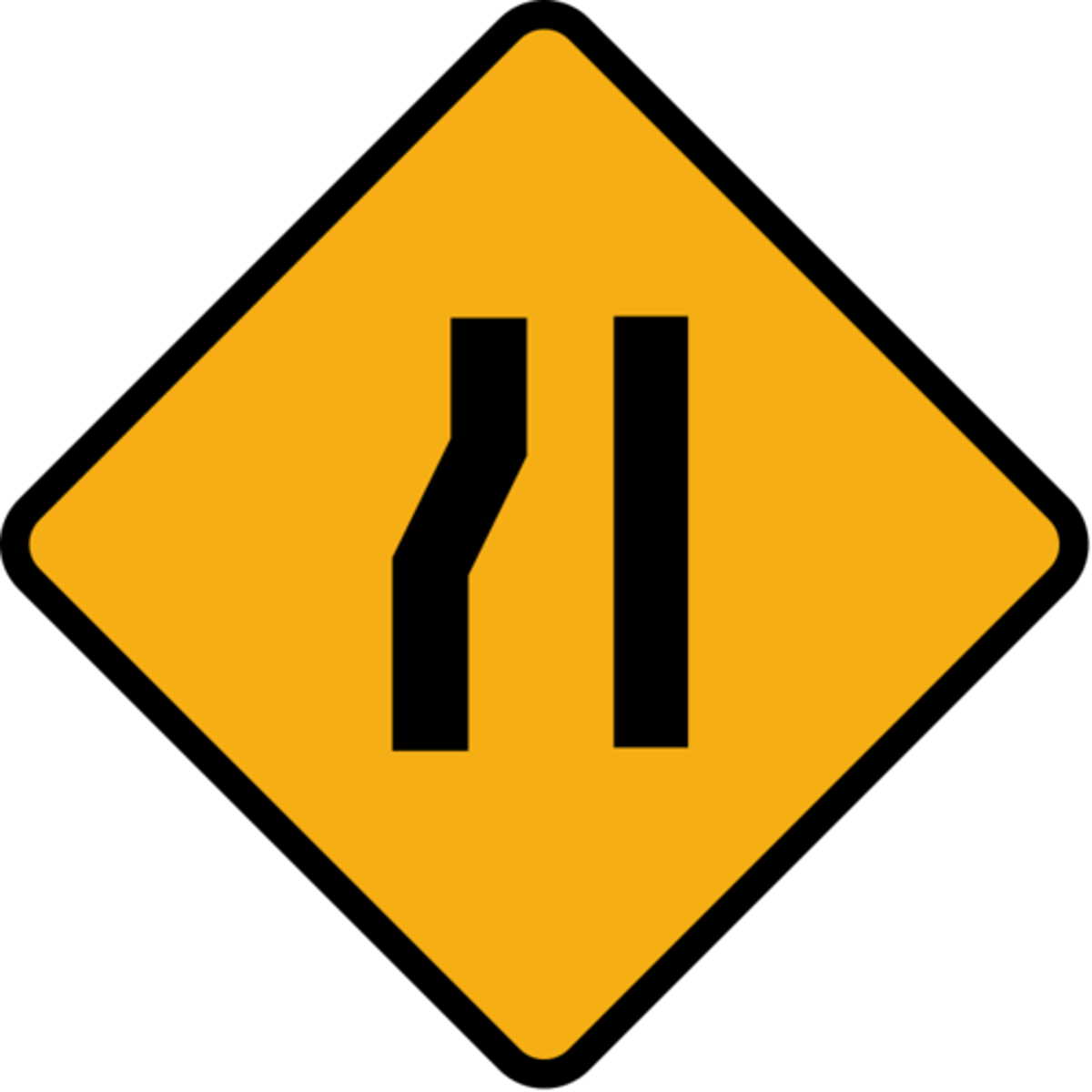 <p>What does this sign indicate?</p>