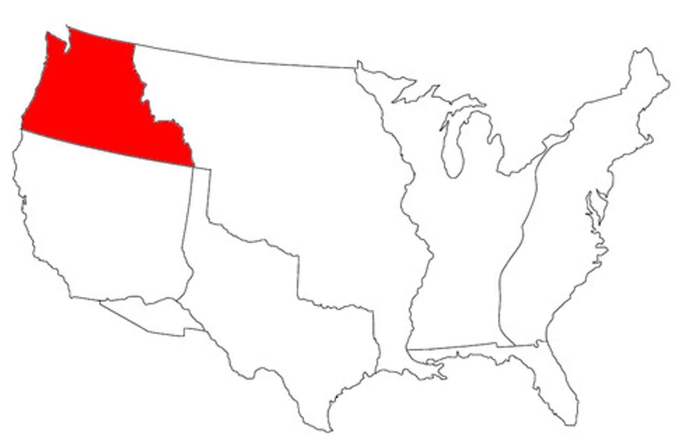 <p>-gained from Britain</p><p>-1846</p><p>-Oregon Compromise</p>