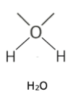 <p>1/2 lone pairs on central atom, 2 bonding electron pairs</p>