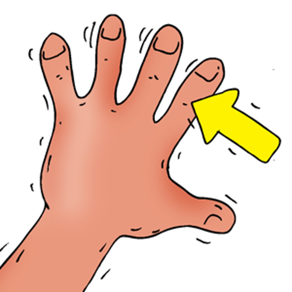 <p>any of the long, thin, separate parts of the hand</p>