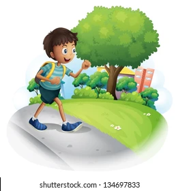 <p>Walk on the road</p><p>歩きます</p>