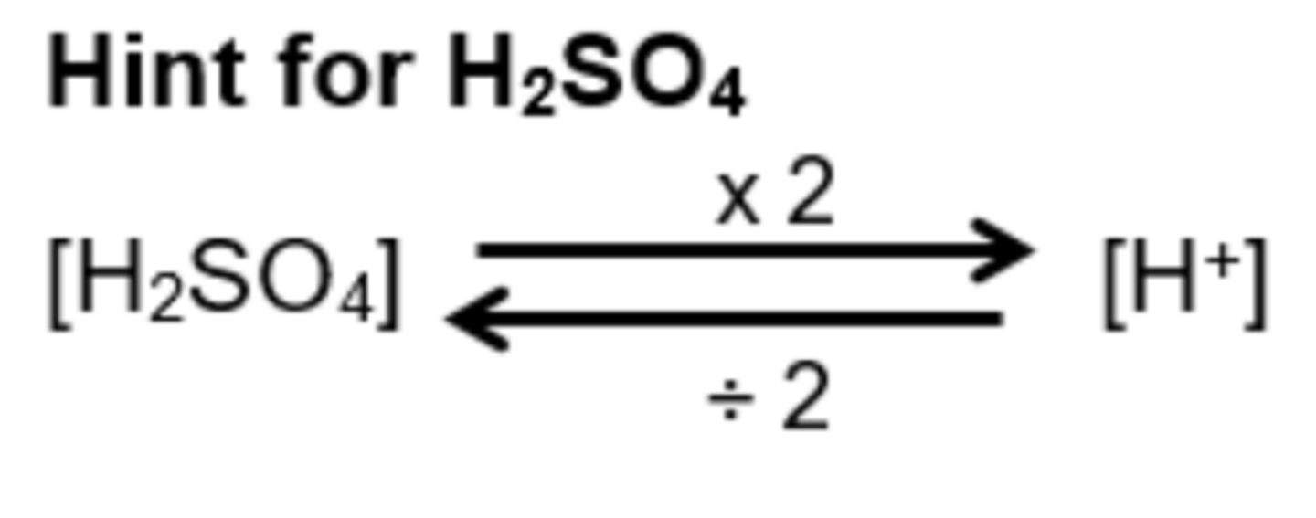 <p>For triprotic (E.g. H3PO4 - you would use 3 instead of 2)</p>