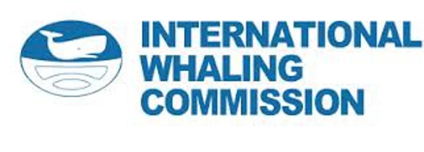 <p>Set up in 1946 and led to the end of most whaling by 1985.</p><p>Responsible for the conservation of whales and management of whaling.</p><p>In 1994 they set up the "Southern Ocean Whale Sanctuary", a 50 million km 2 area where all whaling is banned.</p><p>Japan, Norway and Iceland form a pro-whaling lobby so opposed the agreement. Japan still hunt on the grounds of scientific research.</p>