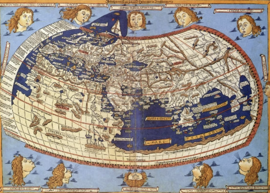 <p>Ptolemy’s Geography (150 AD) </p>