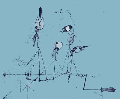 <p>Twittering Machine - Klee</p>