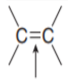 <p>What kind of bond is the arrow pointing at?</p>