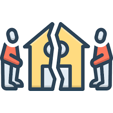 <p><em>to separate or divide</em></p>