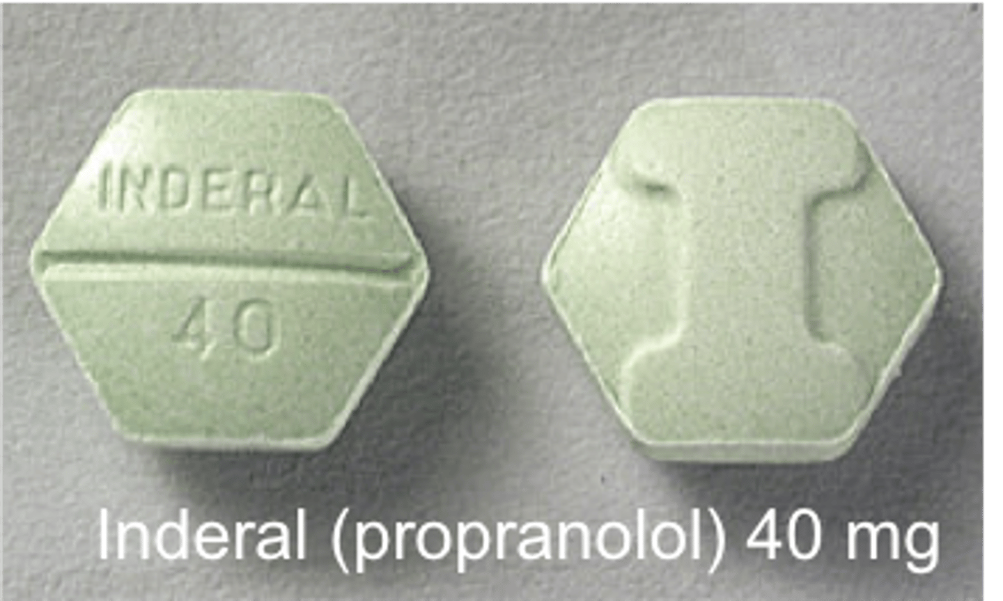 <p>Brand: Inderal</p><p>Class: Beta-Blocker</p><p>Indication: Antihypertensive</p><p>Schedule: NCLM</p>