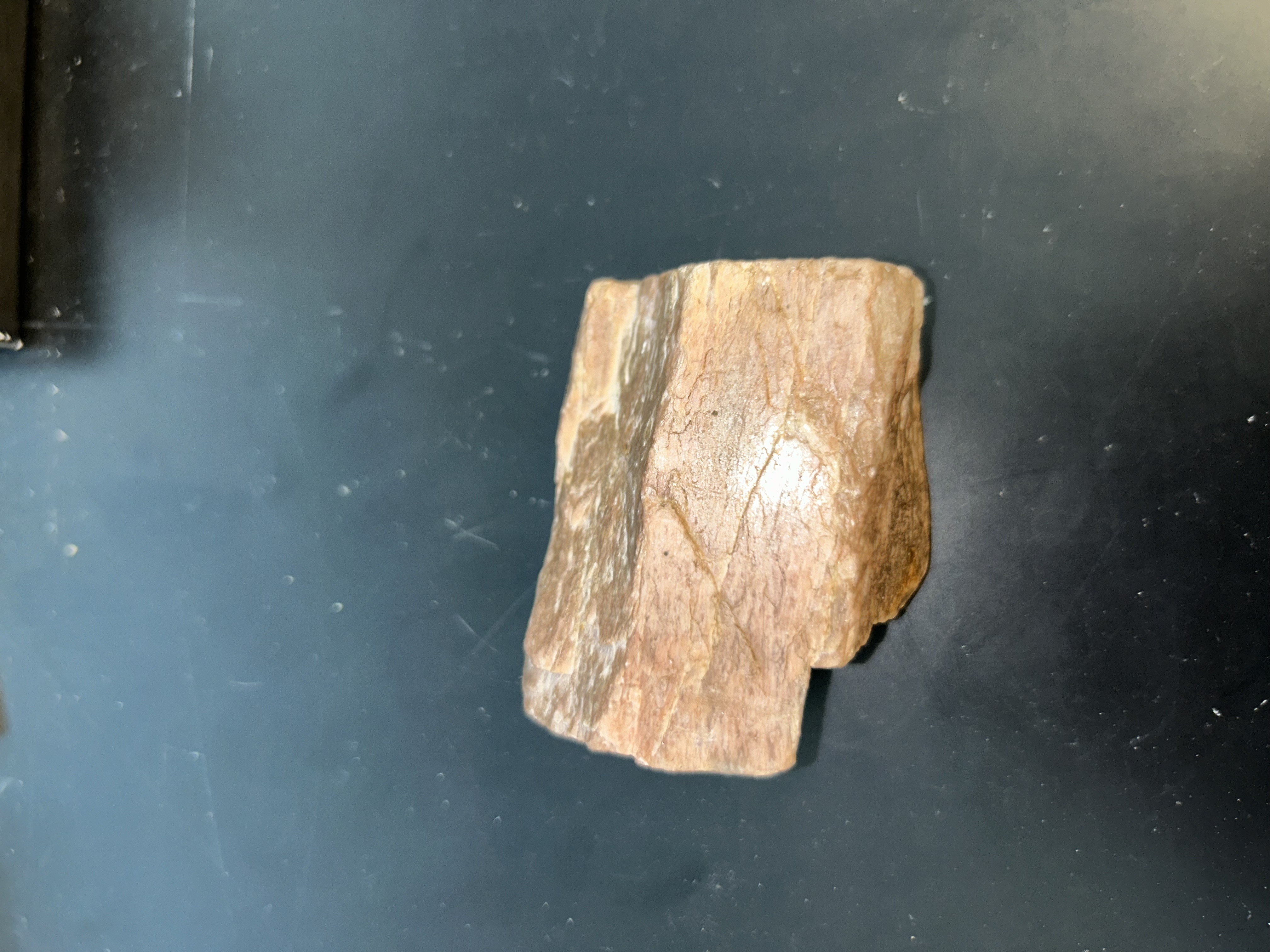 <ol><li><p>hardness= 6; scratches glass</p></li><li><p>﻿﻿﻿luster: vitreous</p></li><li><p>﻿﻿﻿, pale yellow, red, green</p></li><li><p>﻿﻿﻿triclinic crystals</p></li><li><p>﻿﻿﻿2 directions cleavage</p></li></ol><p>7. amazonite, green variety of microcline</p>