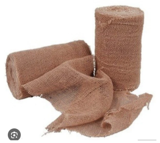 <p>What kind of stretch does Gauze roll have?</p>