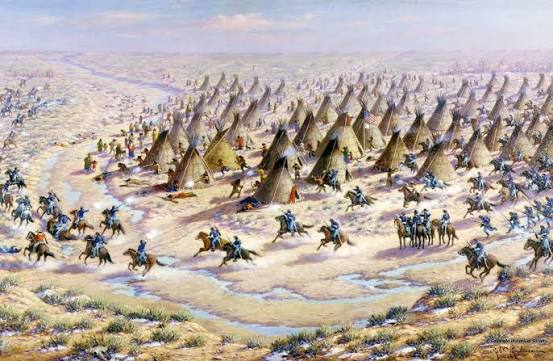 <p>Sand Creek Massacre </p>